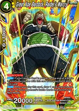 Great Ape Bardock, Raider's Warcry DB1-061 Dragon Ball Super Dragon Brawl