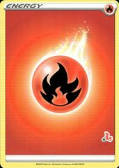 Fire Energy [#12 Cinderace Stamped] Pokemon 2022 Battle Academy Prices