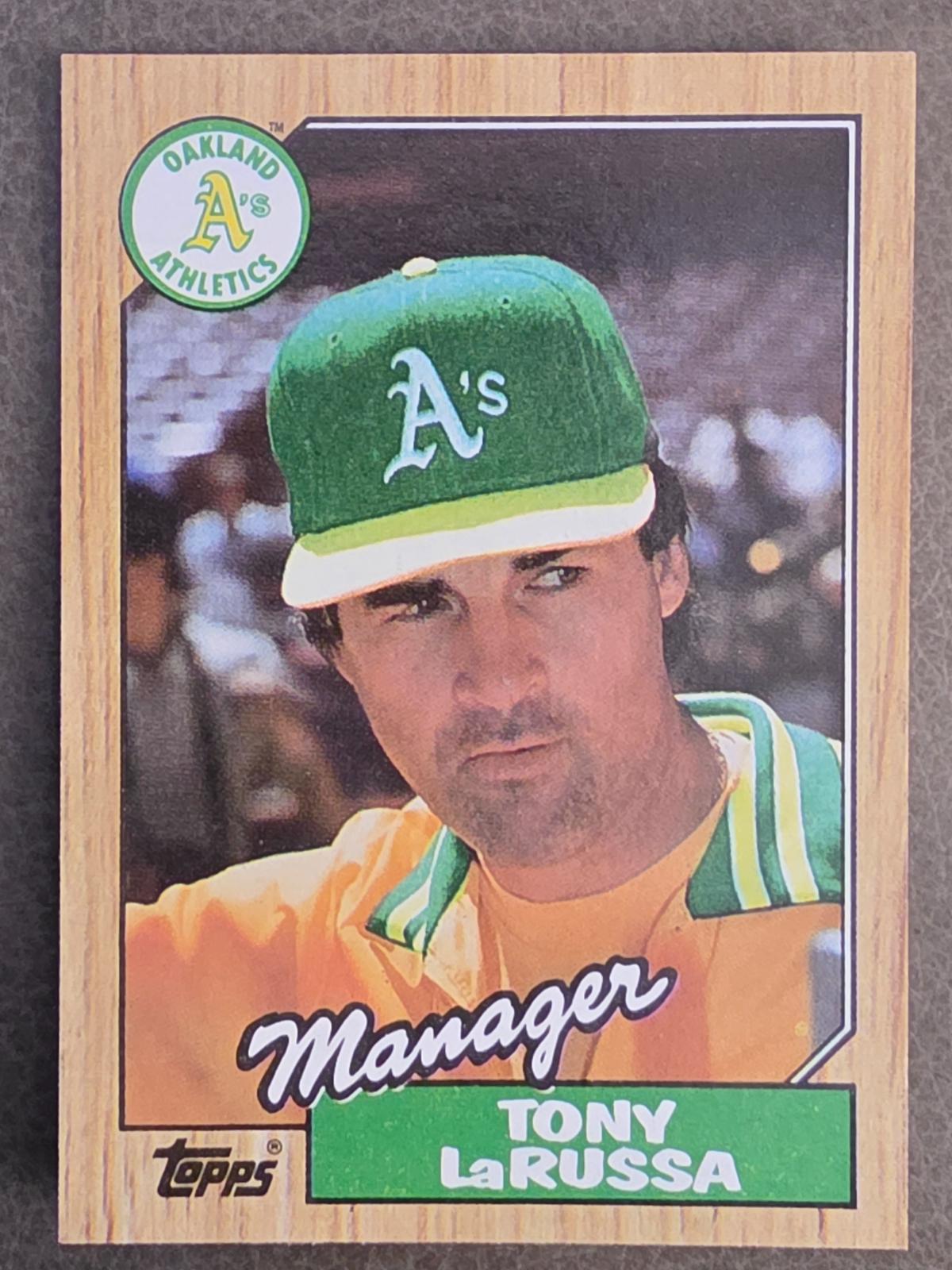 Tony LaRussa (1987 Topps)