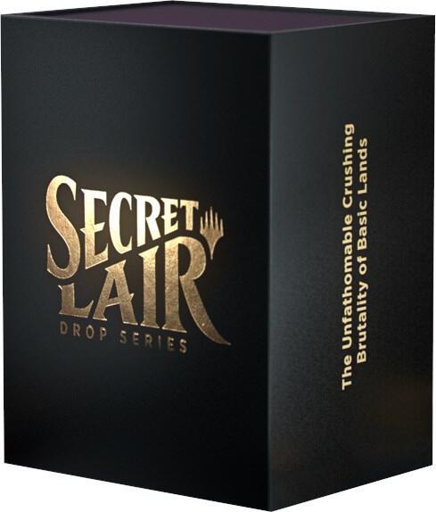 Secret Lair Drop: The Unfathomable Crushing Brutality Of Basic Lands - Non-Foil Edition - Secret Lair Drop Series