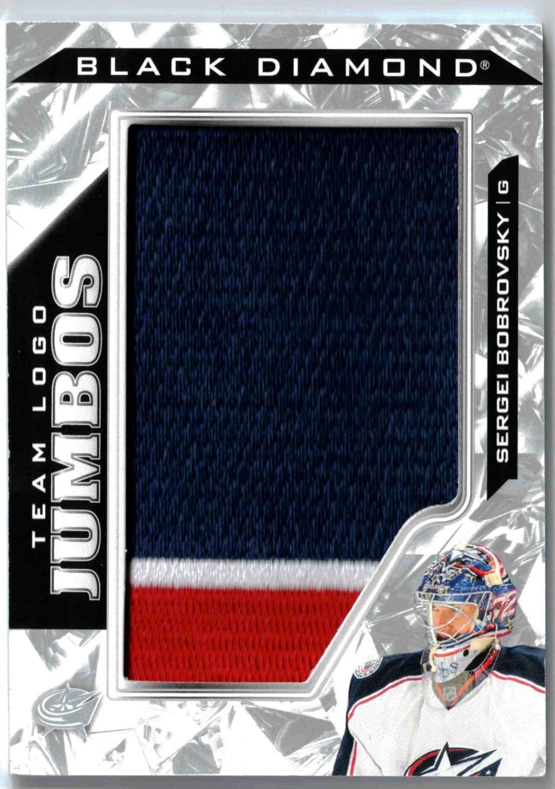 Sergei Bobrovsky #TL-SB 2024 Upper Deck Black Diamond Team Logo Jumbo Patch Puzzle Hockey
