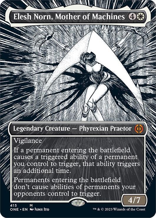 Elesh Norn, Mother of Machines [Borderless] #415 Prices | Magic