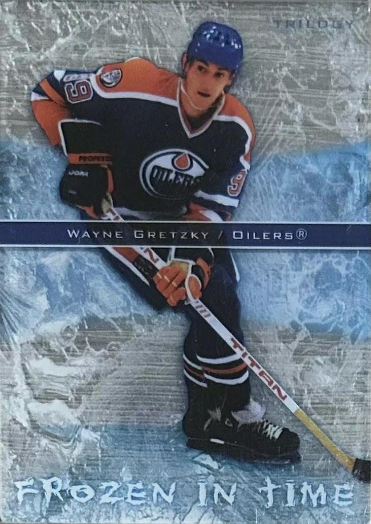 Wayne Gretzky #FT20 Hockey Cards 2006 Upper Deck Trilogy Frozen in Time