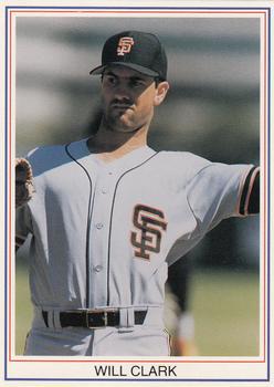 Will Clark #19 1988 Gray Star Series 1 White Border Baseball