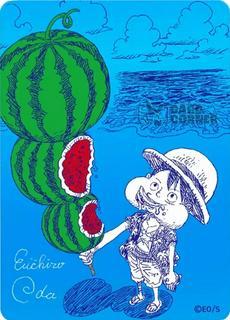 Watermelon Luffy X Eiichiro Oda Signature