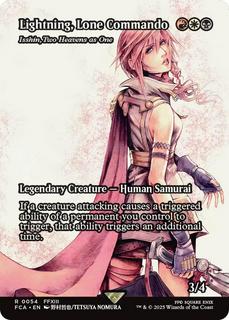 Lightning, Lone Commando