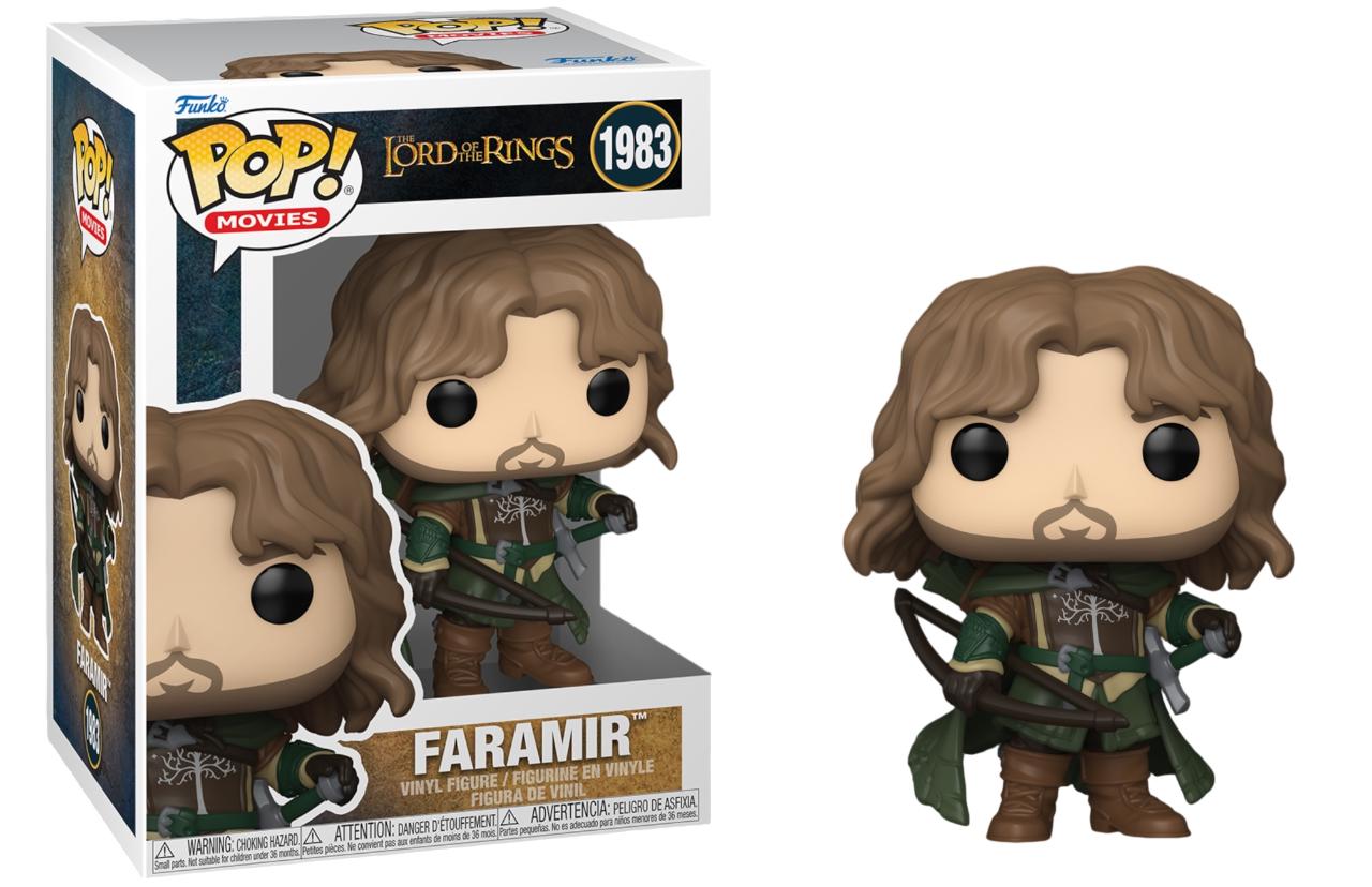 Faramir #1983 The Lord of the Rings Funko Pop box and figure