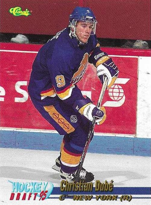 Christian Dube #34 1995 Classic Hockey