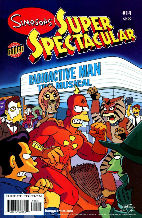 Simpsons Super Spectacular #14 (2011) Comic Books Simpsons Super Spectacular