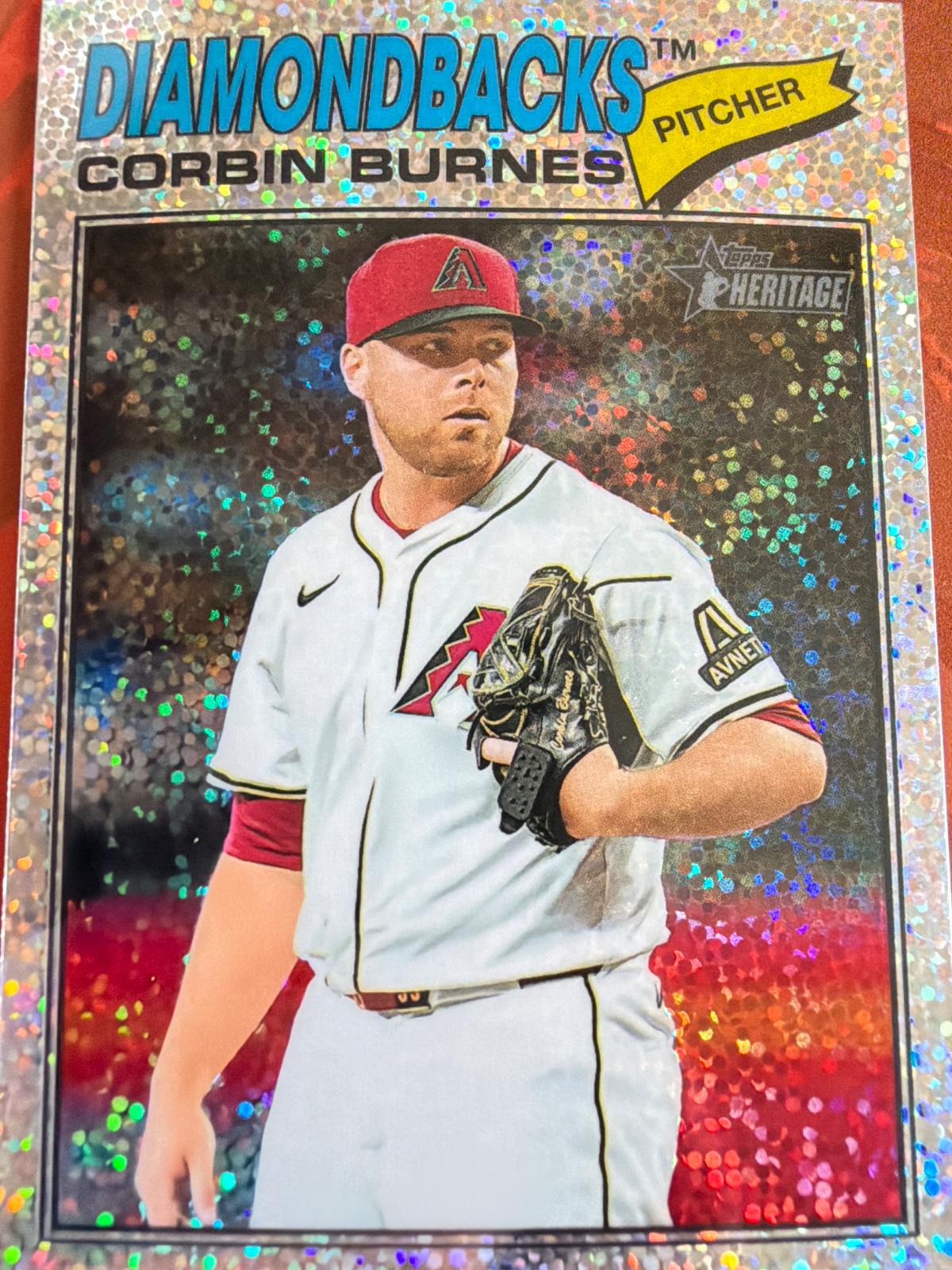 Corbin Burnes [Silver Sparkle Chrome] #238