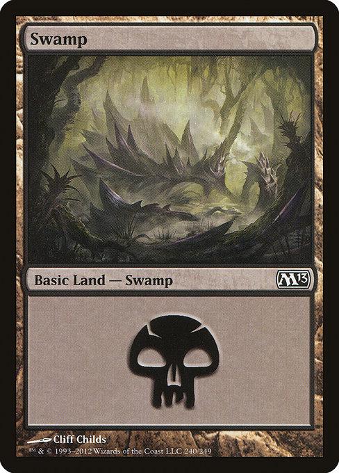 Swamp #240 Magic M13