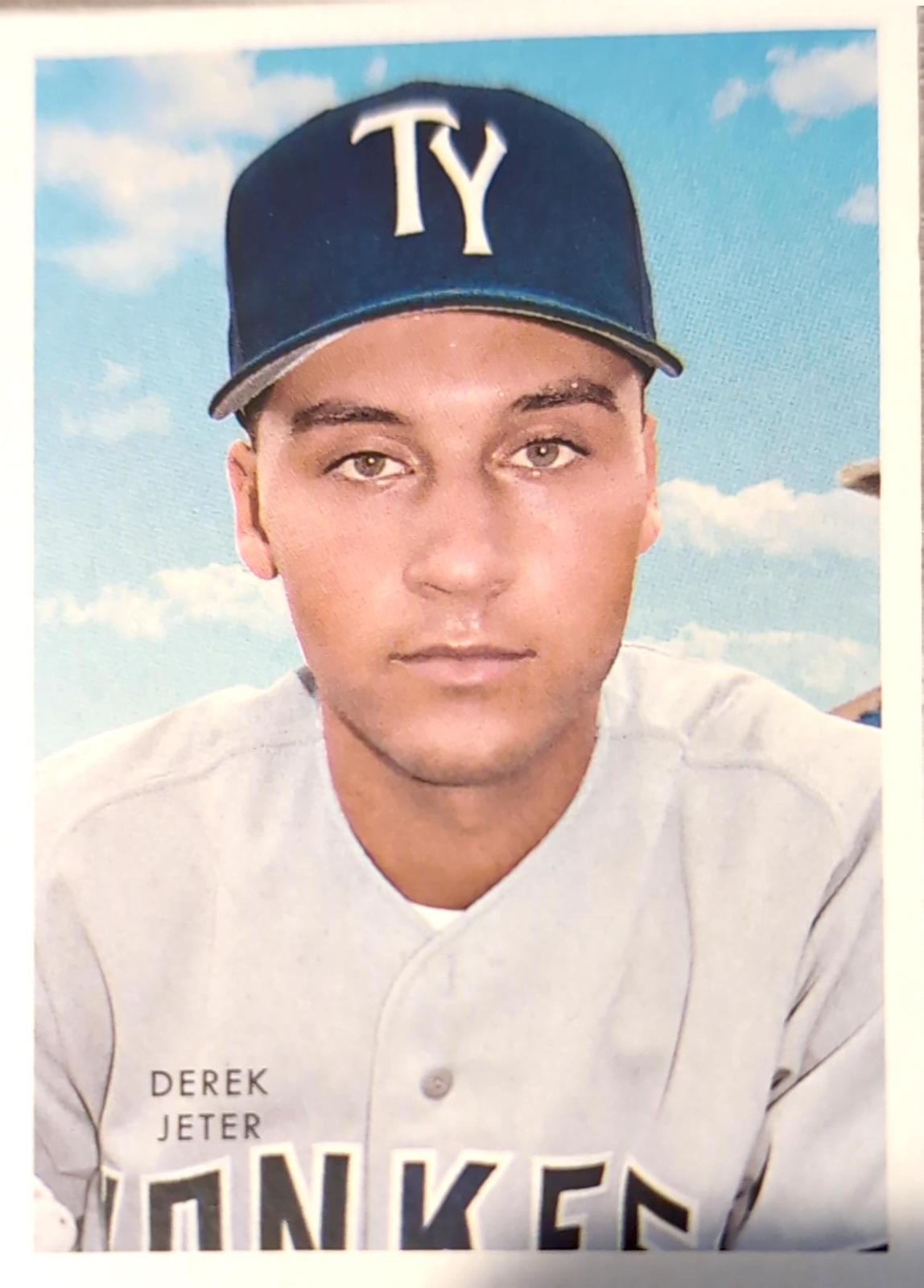 Derek Jeter #RPA-11 Baseball Cards 2022 Topps Heritage Minor League 1953 Reprint