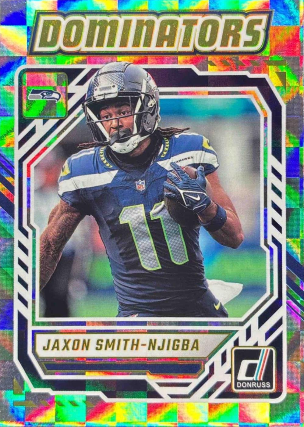 2025 Panini Donruss Dominators Jaxon Smith-Njigba #DOM-JSA card