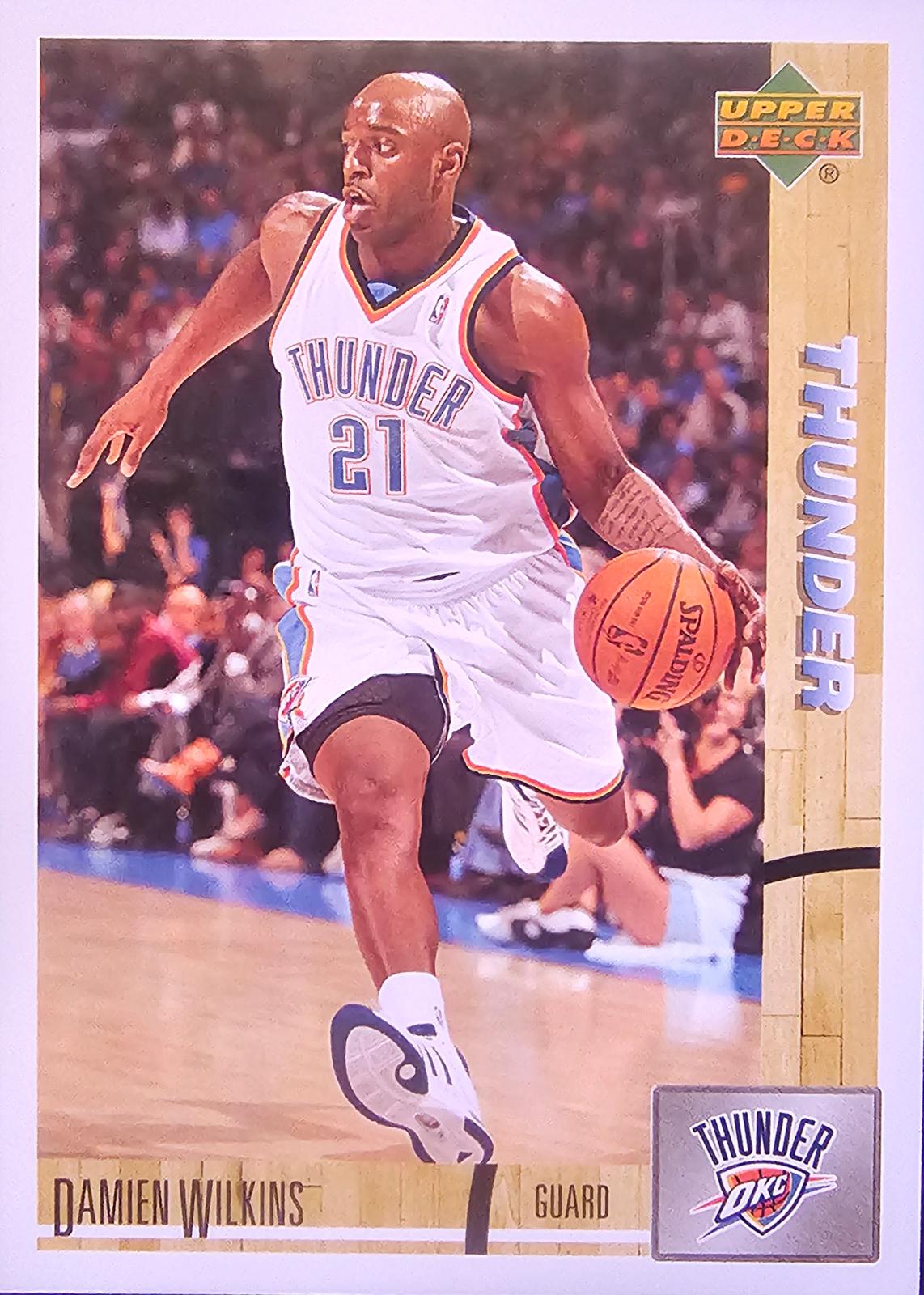 Damien Wilkins #117 Basketball Cards 2008 Upper Deck Lineage