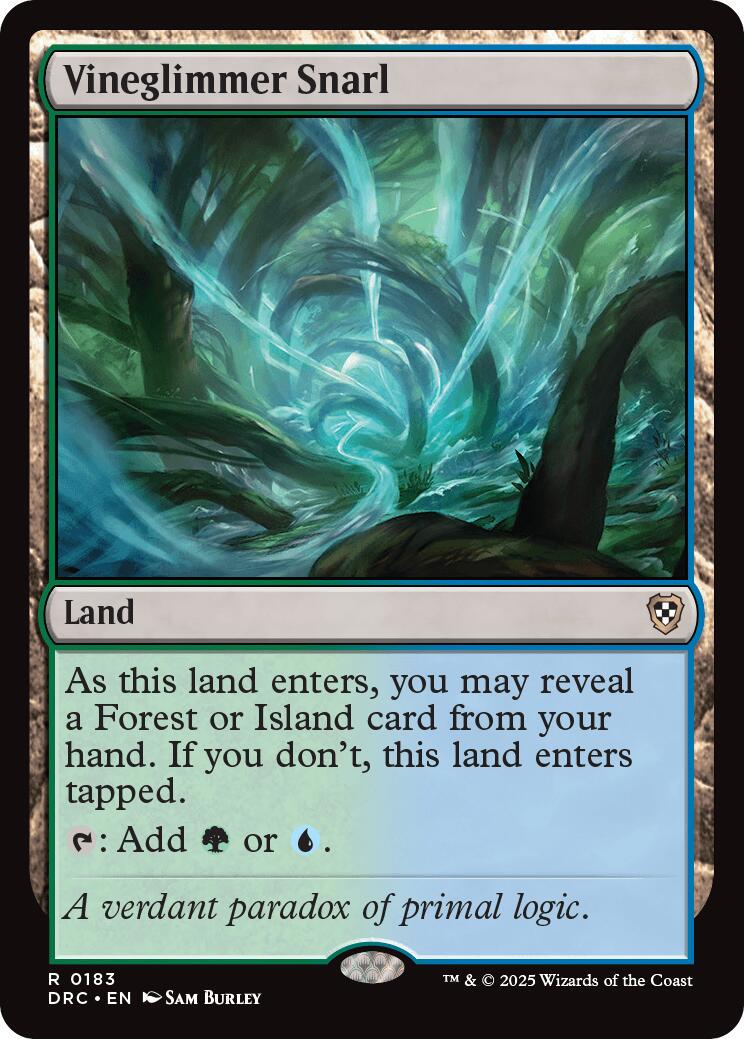 Vineglimmer Snarl (Magic Aetherdrift Commander)