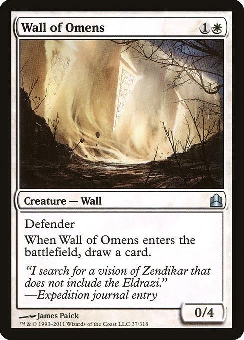 Wall of Omens Magic Commander