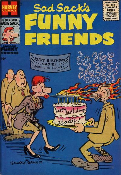 Sad Sack's Funny Friends #6 (1956) Comic Books Sad Sack's Funny Friends
