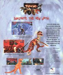 Back Cover | Primal Rage PC Games