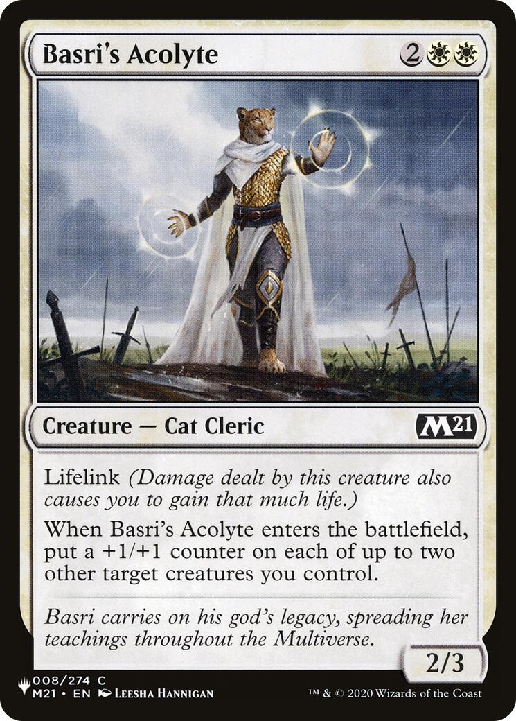 Basri's Acolyte (Magic The List Reprints)