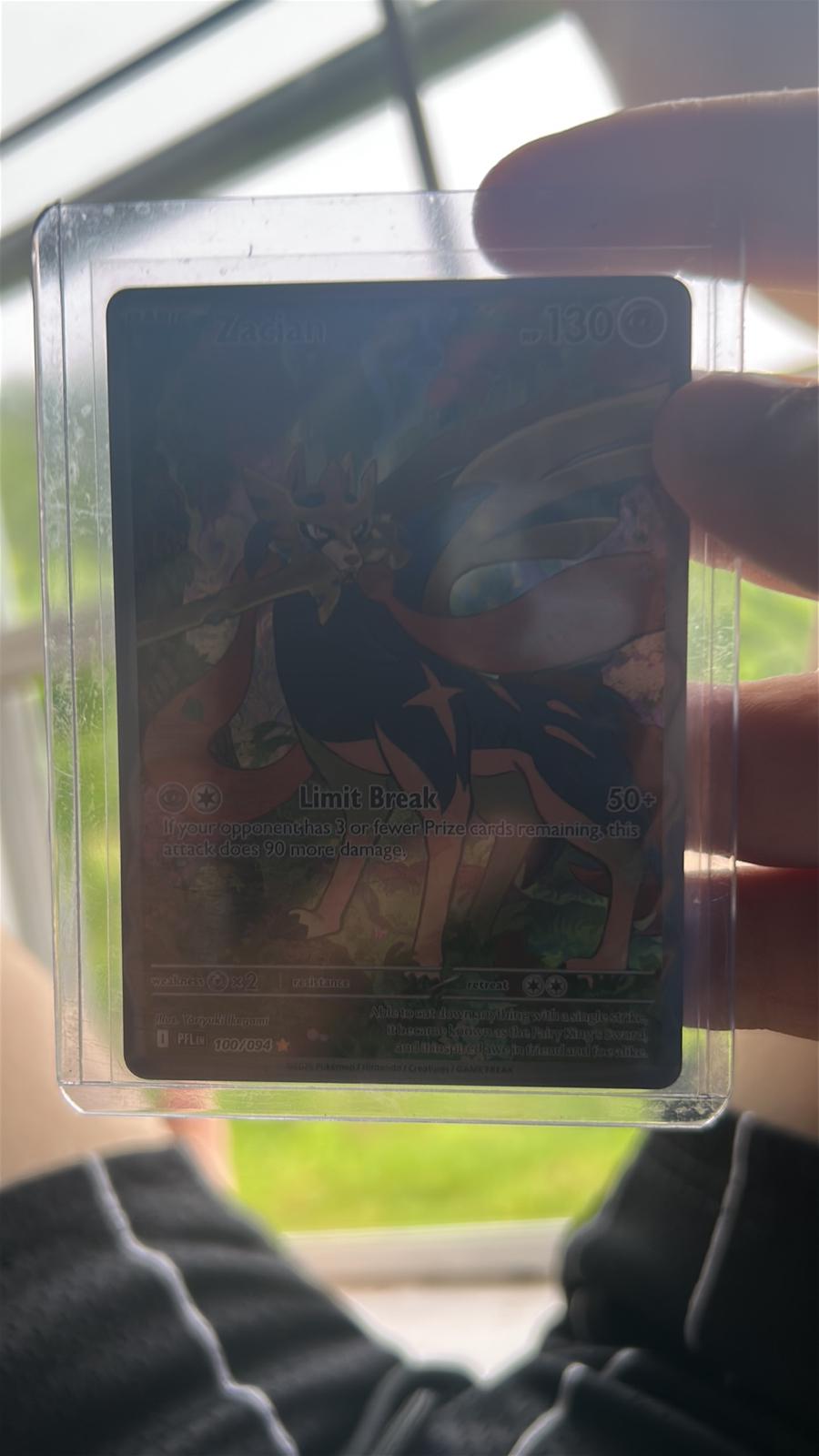 Hop's Zacian ex — Start Deck 100 Battle Collection #527/742