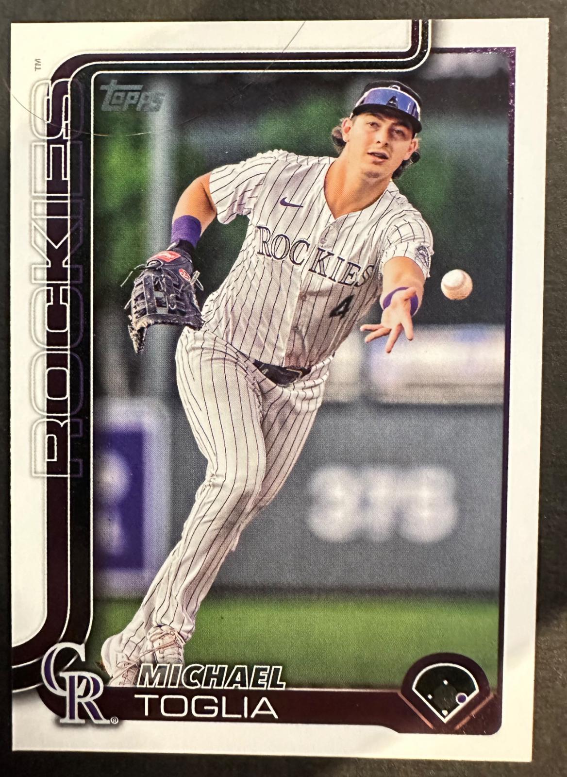 Michael Toglia #48 Baseball Cards 2025 Topps