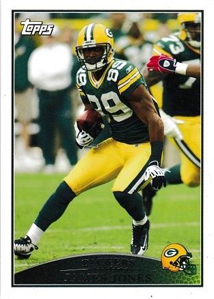 James Jones #4 Football Cards 2009 Topps
