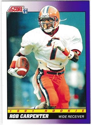 Rob Carpenter #570 Football Cards 1991 Score