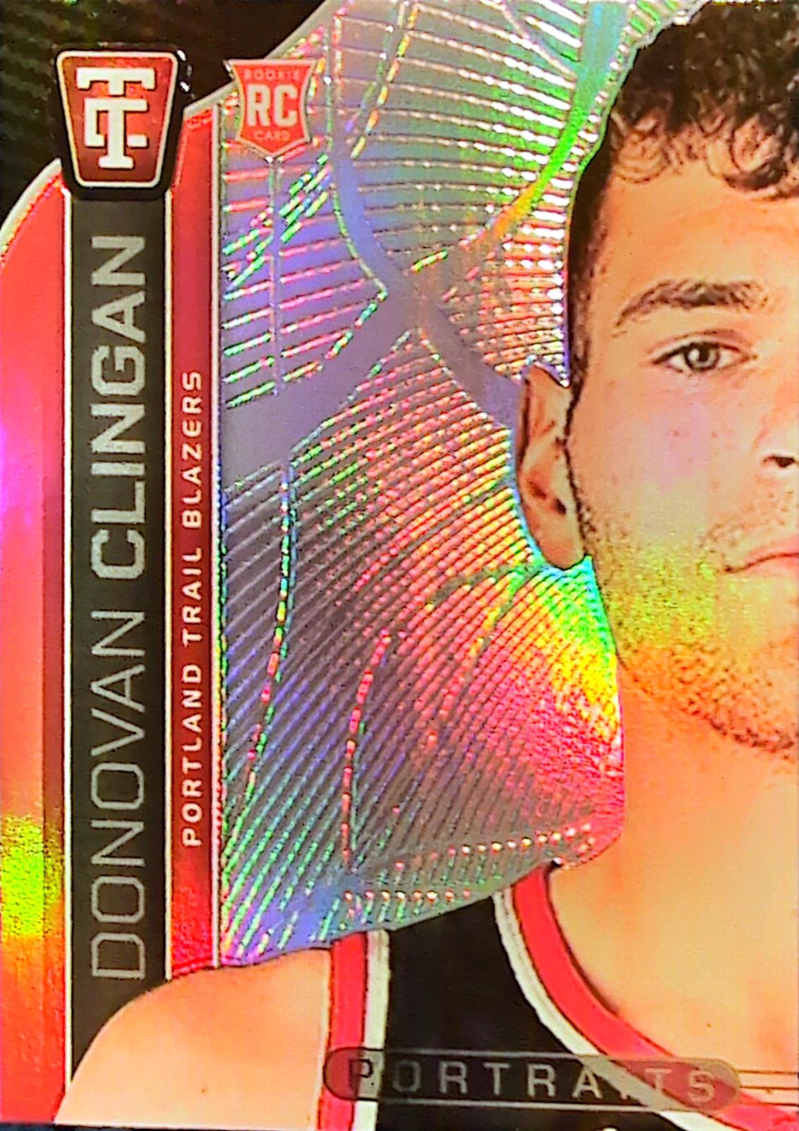 Donovan Clingan #4 Basketball Cards 2024 Panini Totally Certified Portrait