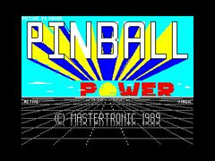Loading Screen | 3D Pinball ZX Spectrum