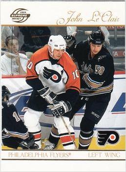 John LeClair #74 2003 Pacific Supreme Hockey