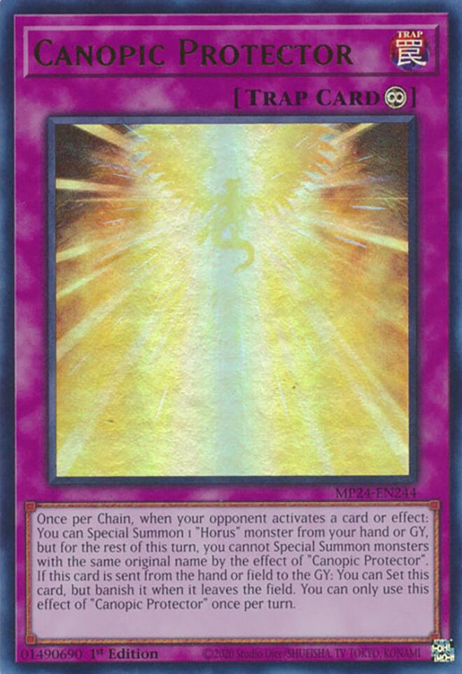 Canopic Protector MP24-EN244 YuGiOh 25th Anniversary Tin: Dueling Mirrors