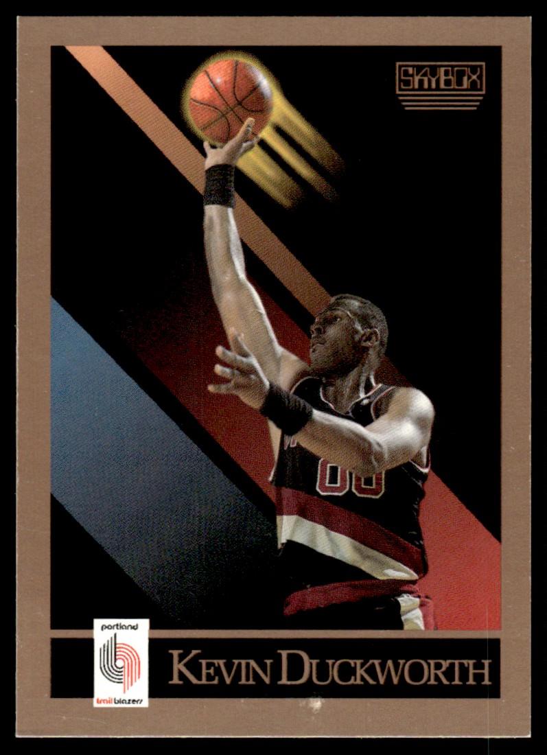 Kevin Duckworth #234 Basketball Cards 1990 Skybox