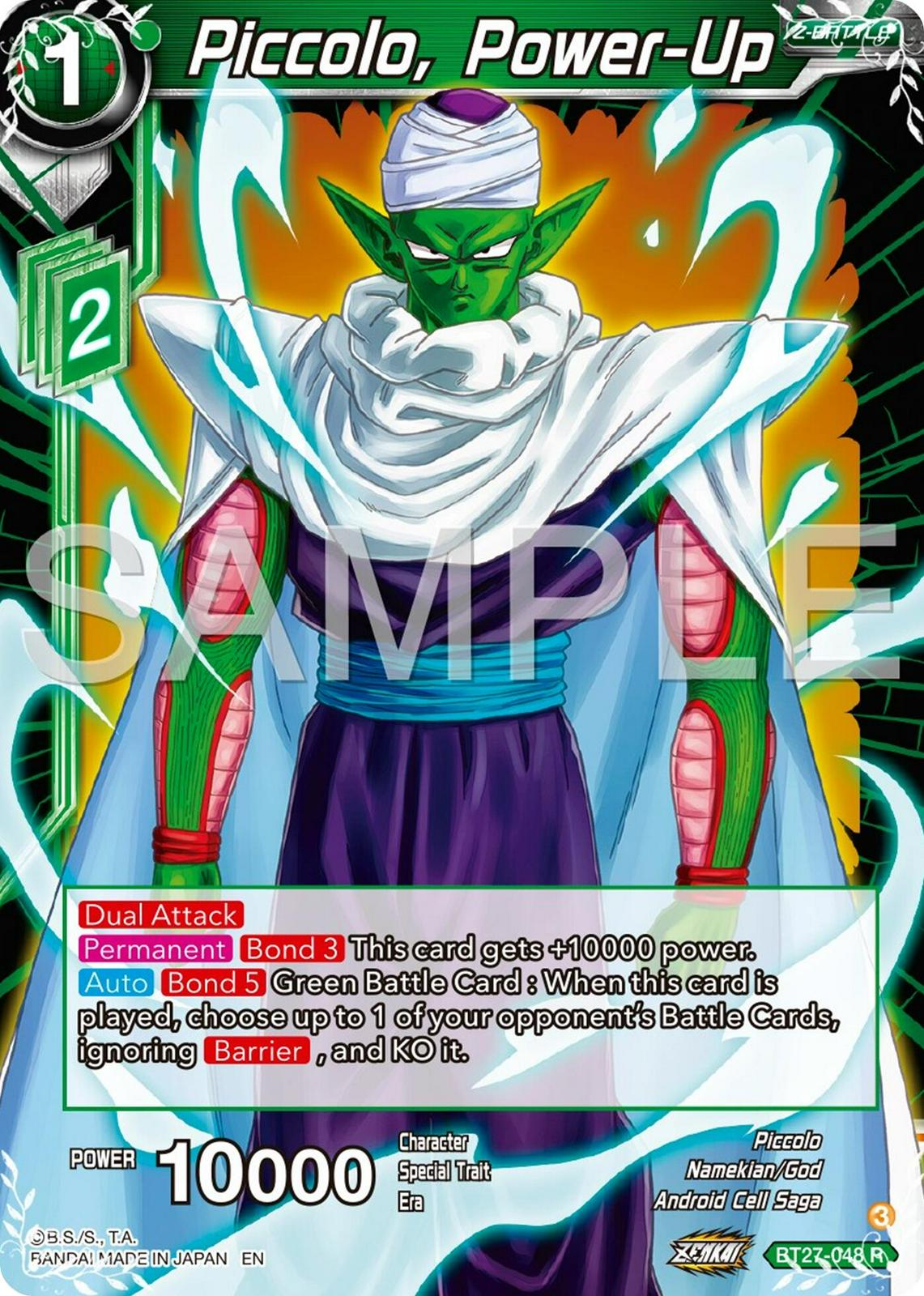 Piccolo, Power-Up BT27-048 Dragon Ball Super: History of Z