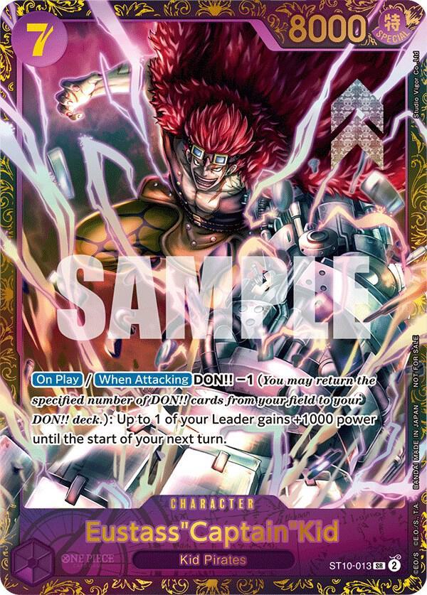 Eustass Captain Kid [Top 32 Regional Prize] ST10-013 Prices | One