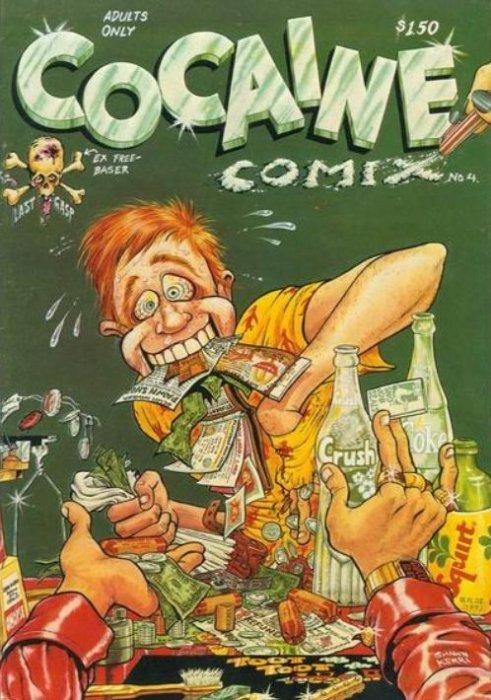 Cocaine Comix #4 (1982) Comic Books Cocaine Comix