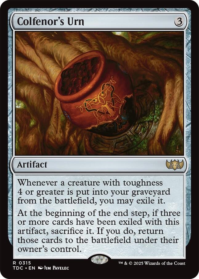 Colfenor's Urn (Magic Tarkir: Dragonstorm Commander)