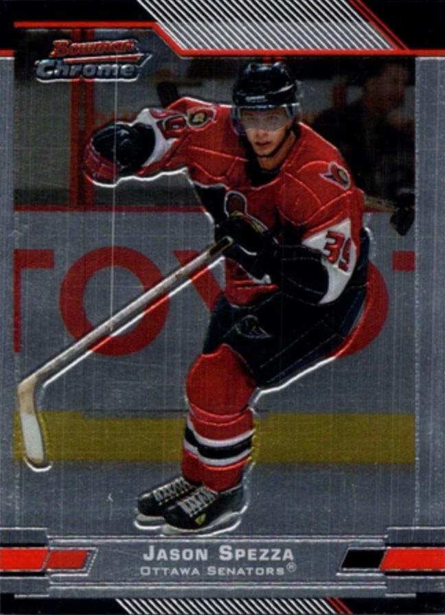 Jason Spezza #74 2003 Bowman Draft Picks And Prospects Hockey