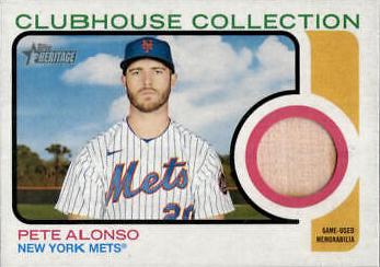 Pete Alonso #CC-PA Baseball Cards 2022 Topps Heritage