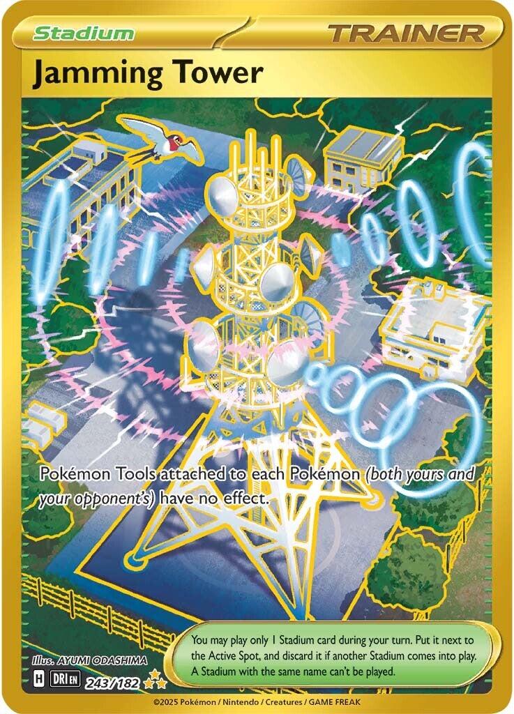 Jamming Tower #243 Pokemon Destined Rivals