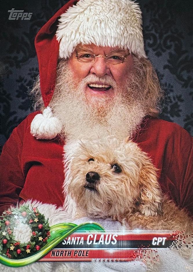 Santa Claus #TSA-18 Prices | 2025 Topps Holiday The Santa Archive