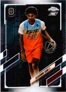 Alexandre Sarr #13 Basketball Cards 2021 Topps Chrome OTE Overtime Elite