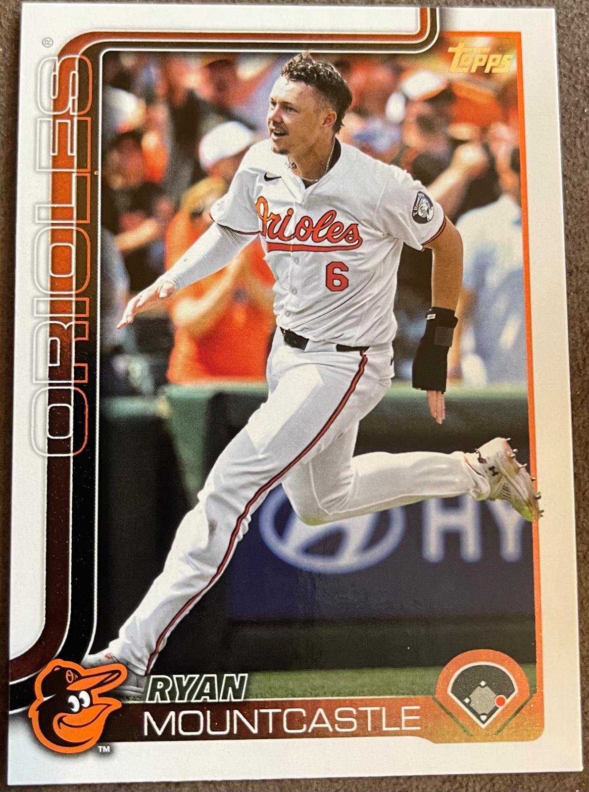 Ryan Mountcastle #107 Baseball Cards 2025 Topps