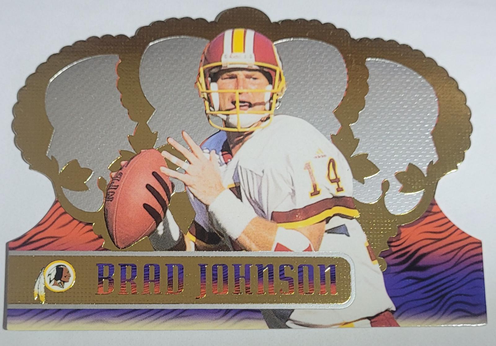 Brad Johnson #144 1999 Pacific Crown Royale Football