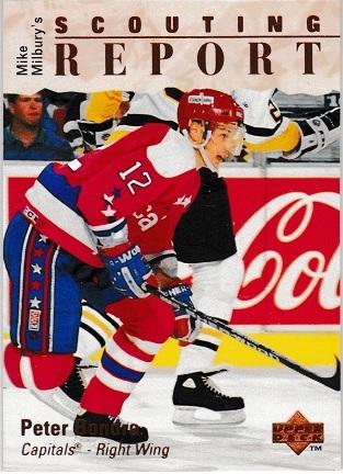 Peter Bondra #249 1995 Upper Deck Hockey