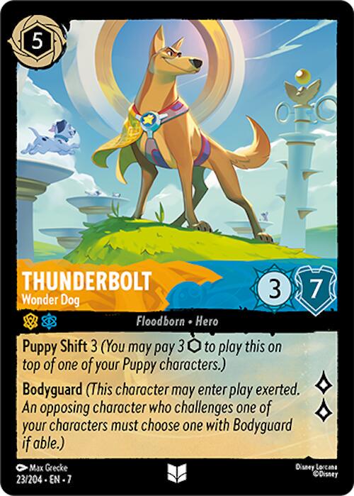Thunderbolt - Wonder Dog #23 Lorcana Archazia's Island