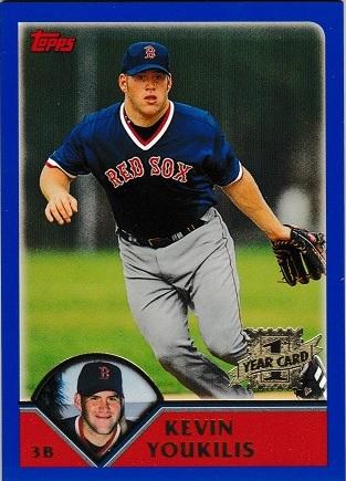 Kevin Youkilis #311 Baseball Cards 2003 Topps