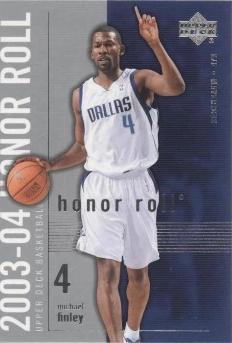 Michael Finley #16 Basketball Cards 2003 Upper Deck Honor Roll