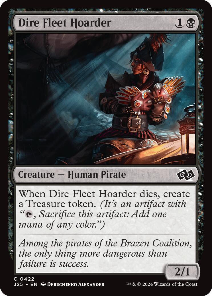 Dire Fleet Hoarder #422 Magic Foundations Jumpstart