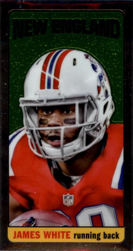 James White #TB-37 Football Cards 2014 Topps Chrome 1965 Tall Boy