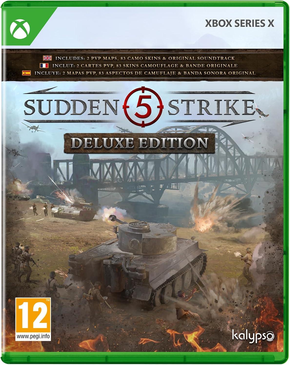 Carátula de Sudden Strike 5 - Deluxe Edition para Xbox Series X (edición PAL España)